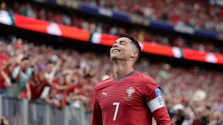 Cristiano Ronaldo hace historia y marca en seis Copas del Mundo distintas