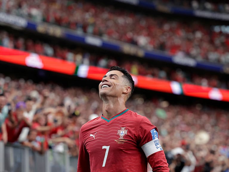 Cristiano Ronaldo, capitán de Portugal.
