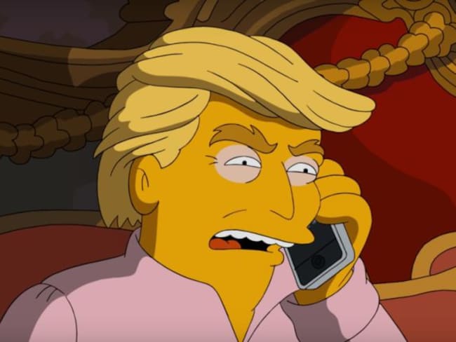Ahora Los Simpson se burlan de Donald Trump