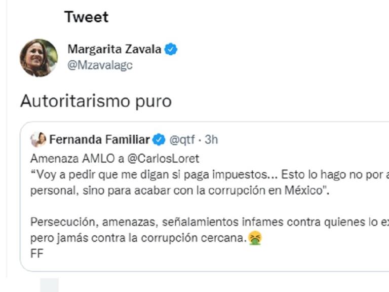 Diputados critican actitud de AMLO contra el periodista Carlos Loret