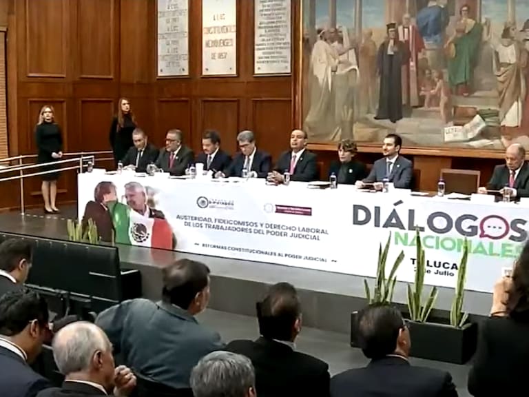 Se llevó a cabo el tercer foro de la Reforma Judicial en Toluca, Estado de México.