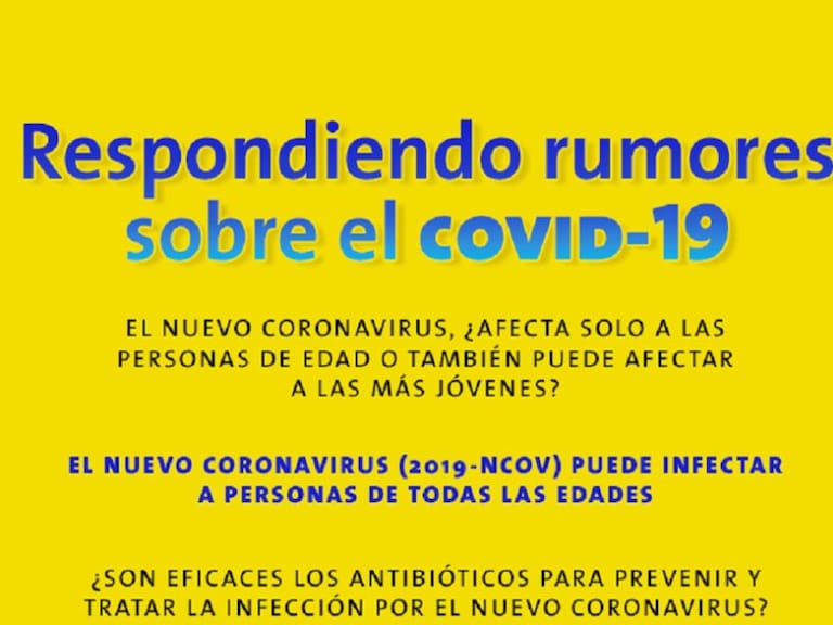 Estas son las Fake News que se han dicho sobre coronavirus