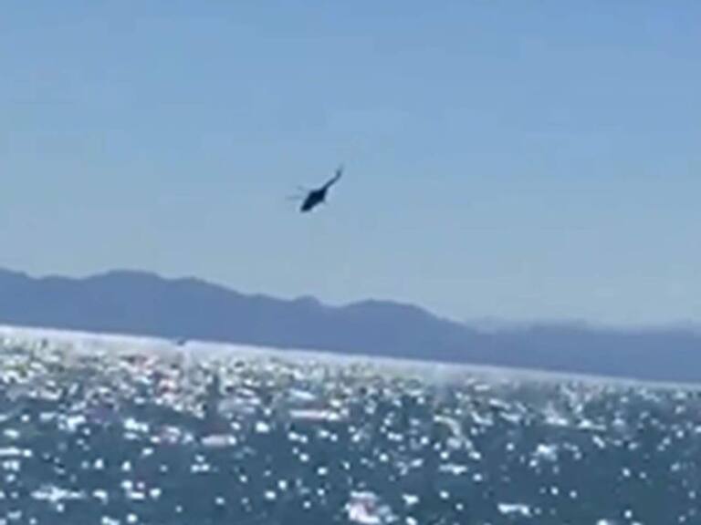 Se desploma helicóptero de la Marina en el Golfo de California