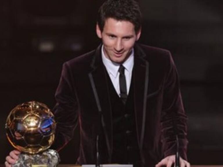 Gana Messi su cuarto Balón de Oro