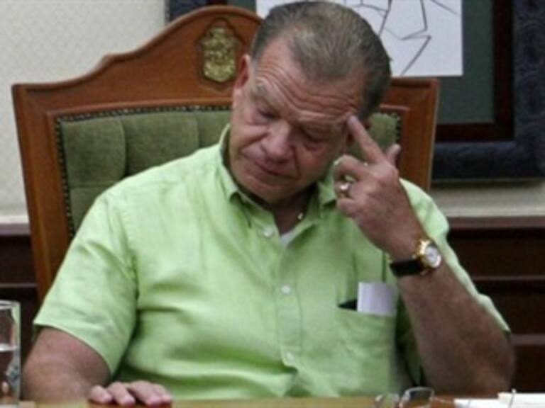 Justifica Granier salida de México por amenazas del crimen organizado