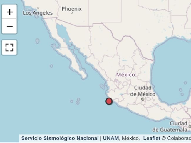Se registran dos sismos en Jalisco