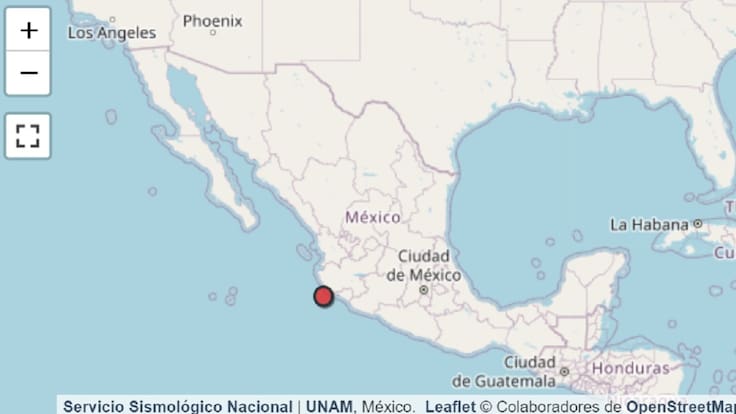 Se registran dos sismos en Jalisco