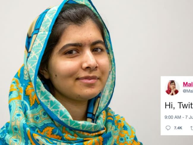#AsíSopitas: Malala ya tiene cuenta de Twitter y así le dieron la bienvenida