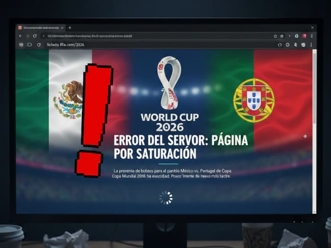 Colapsa preventa México vs Portugal: Fanki vuelve con fila virtual gigante y más de 50 minutos de espera