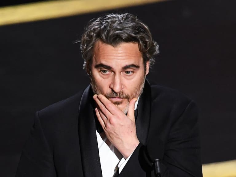 El emotivo discurso de Joaquin Phoenix al recibir el Oscar por mejor actor