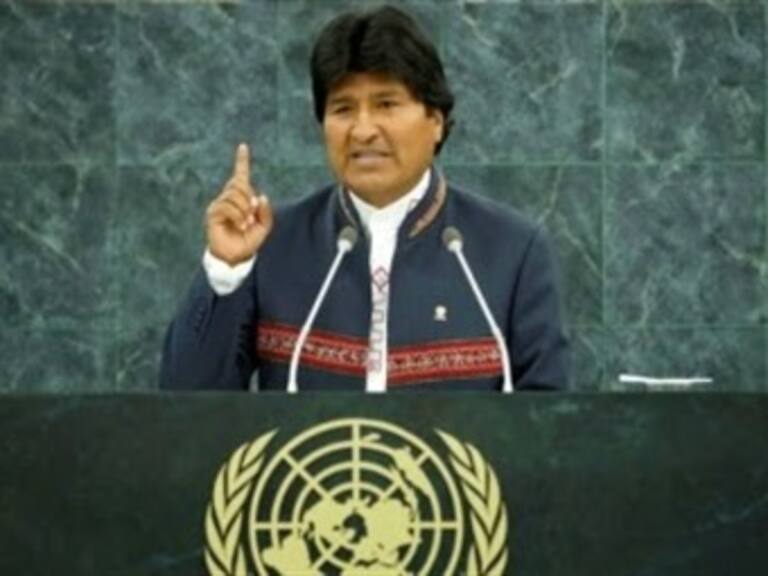 Pide Evo Morales a la ONU erradicar extrema pobreza y defender la vida