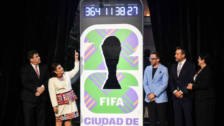 Falta un año para inauguración del Mundial de Futbol 2026 en CDMX
