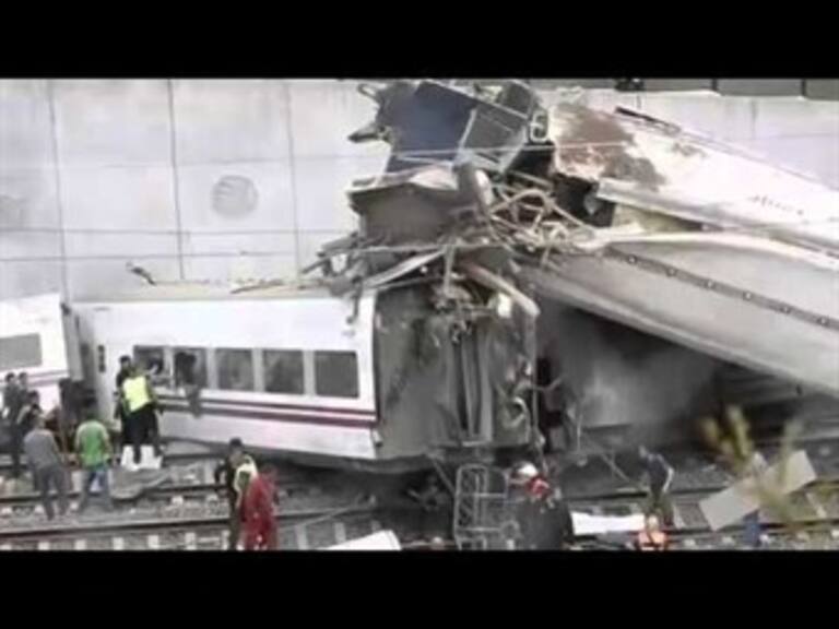 El tren accidentado en España duplicó velocidad permitida