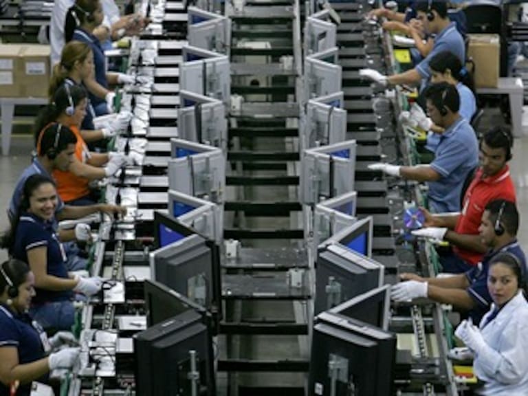 Crece 3.3% anual producción industrial de México