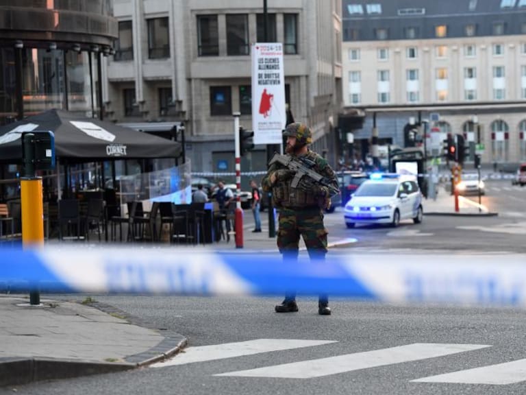 Evacuan Estación Central de Bruselas por explosión