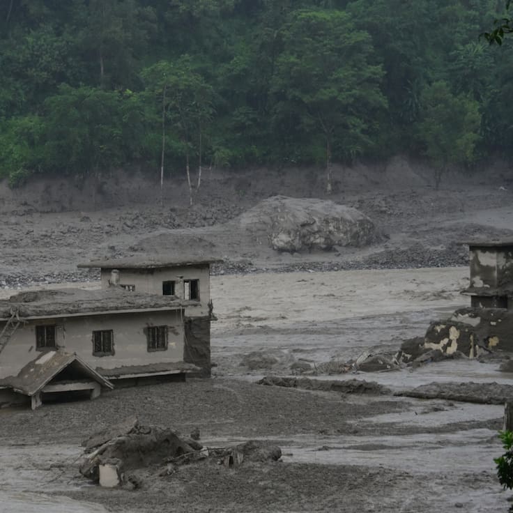 Riadas en Nepal y China: qué originó la inundación y cuáles fueron las consecuencias
