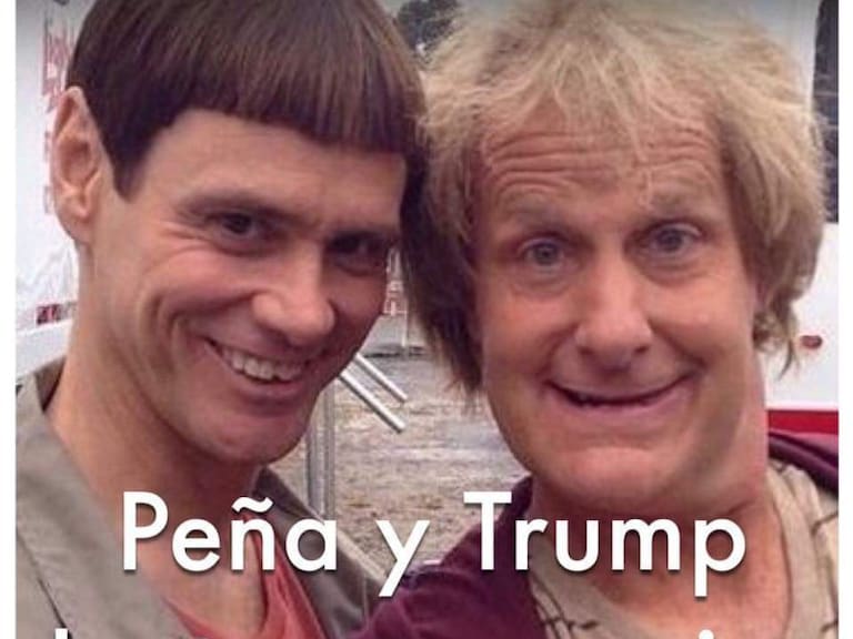 Internet responde con memes a la visita de Trump a México