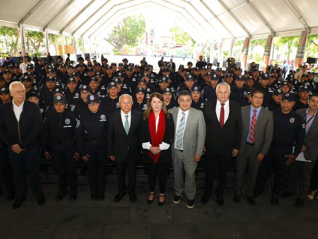 Policías de Morelos recibirán aumento de 5 mil pesos mensuales