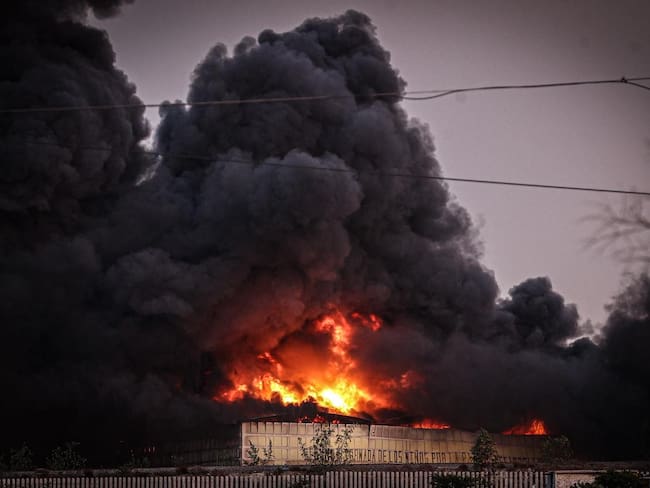 Se incendia almacén de Segalmex en Zacatecas tras protesta de productores de frijol