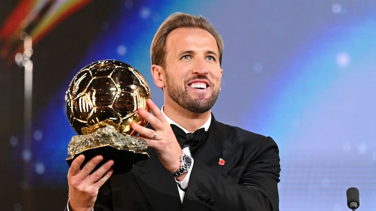 Harry Kane gana el Balón de Oro 2026: superó a Kylian Mbappé y Lamine Yamal