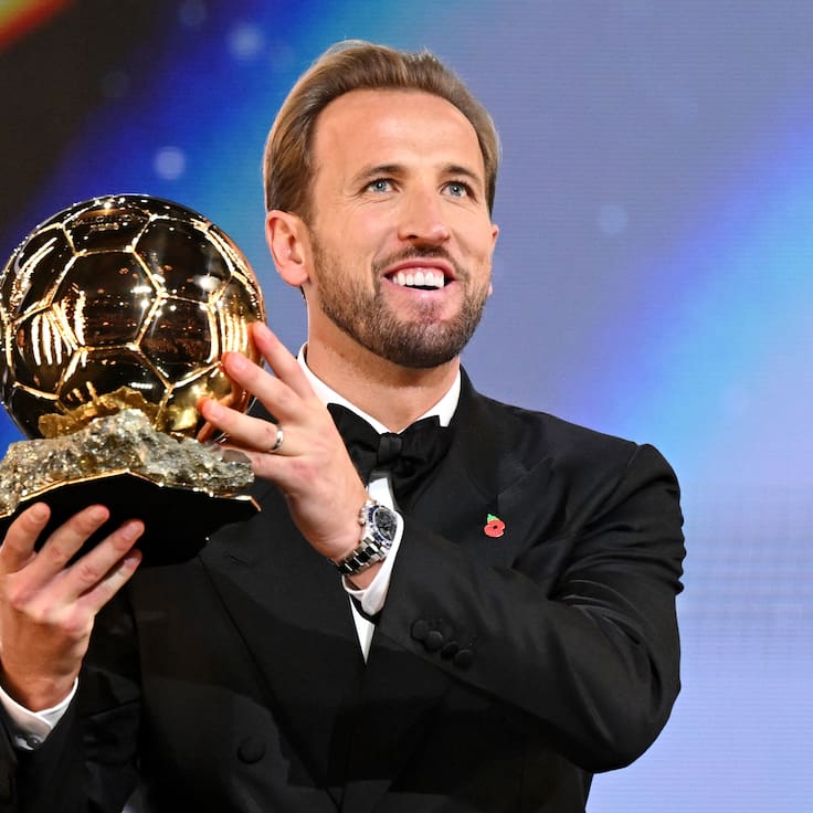 Harry Kane gana el Balón de Oro 2026: superó a Kylian Mbappé y Lamine Yamal