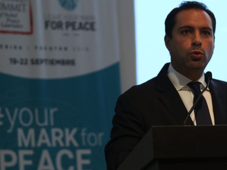 Seguridad especial para ganadores al Nobel de la Paz: Gobernador de Yucatán