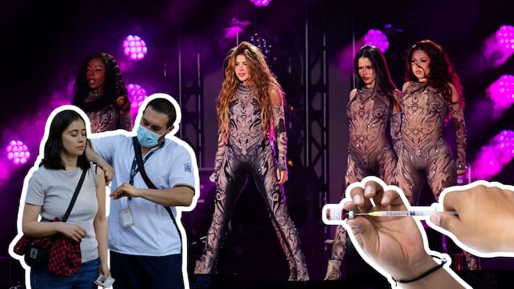 Sarampión: Concierto de Shakira tendrá módulos de vacunación