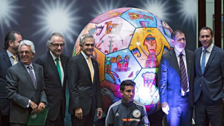 El Palacio de Gobierno fue testigo de la presentación oficial del Congreso 66 de la FIFA