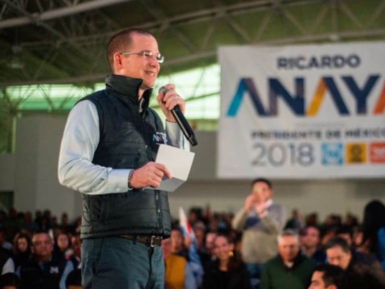 Anaya no se bajará de la contienda electoral: Marco Adame