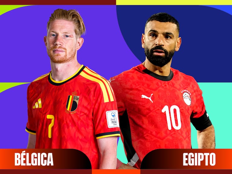 Bélgica vs Egipto EN VIVO: alineaciones, dónde, cuándo y a qué hora ver el Mundial 2026