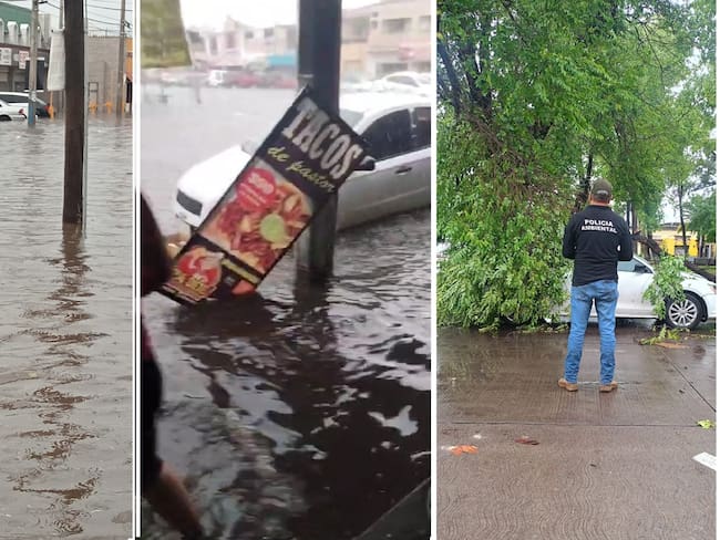 Lluvias intensas afectan 50 colonias de Durango