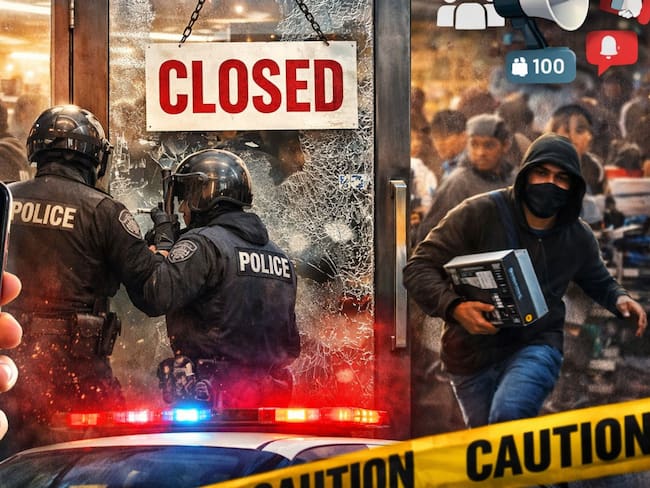 Turbas de TikTok invaden comercios: así operan las peligrosas convocatorias de los “takeovers”