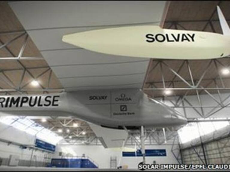 Presentan en Suiza el primer avión solar