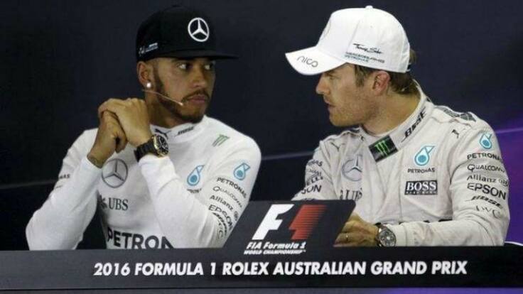 Lewis Hamilton le ofrece disculpas a Nico Rosberg y lo felicita