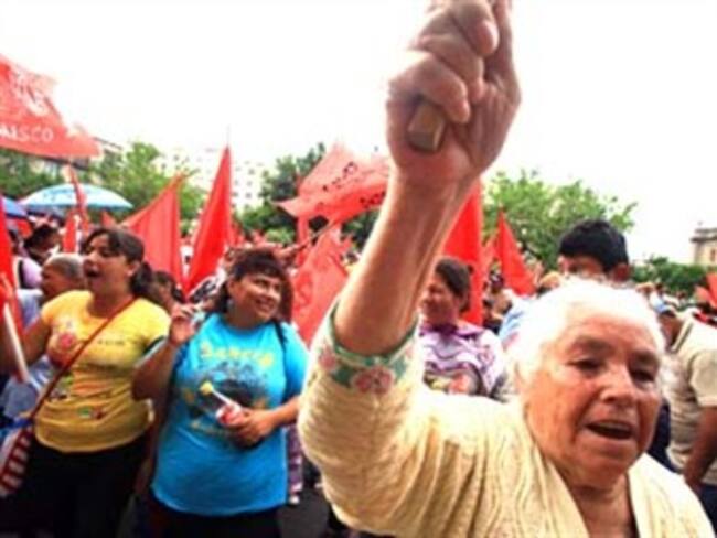 Se concentra marcha en el Ángel de la Independencia