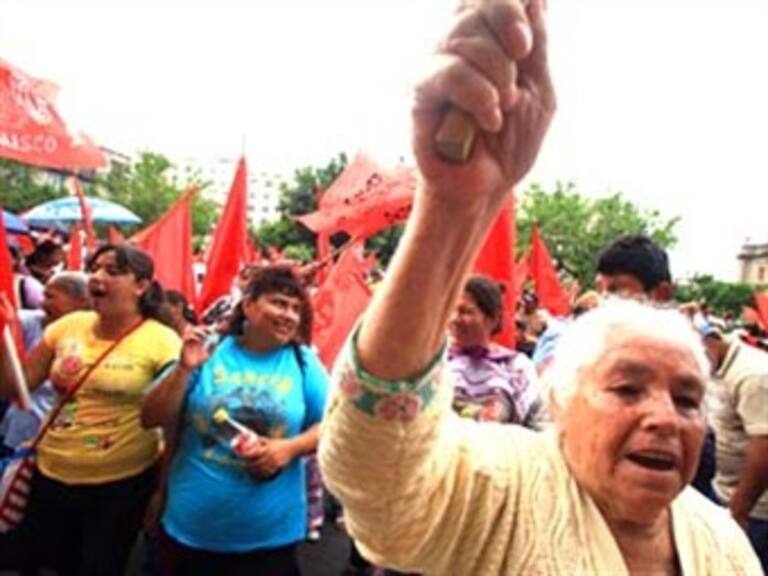 Se concentra marcha en el Ángel de la Independencia