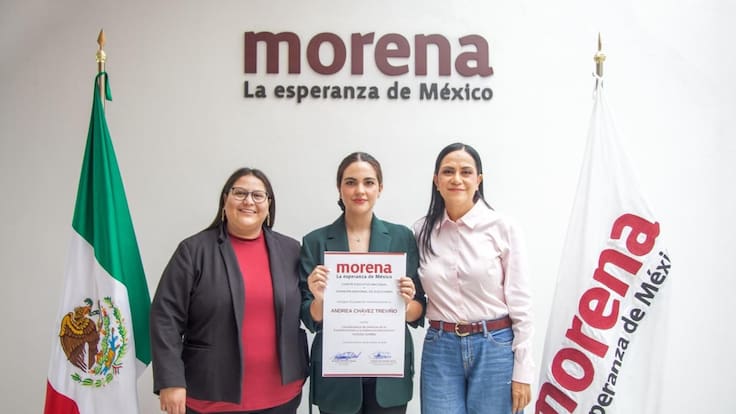 Morena da premio de consolación a Andrea Chávez, la nombra coordinadora de la defensa de la transformación en Ciudad Juárez