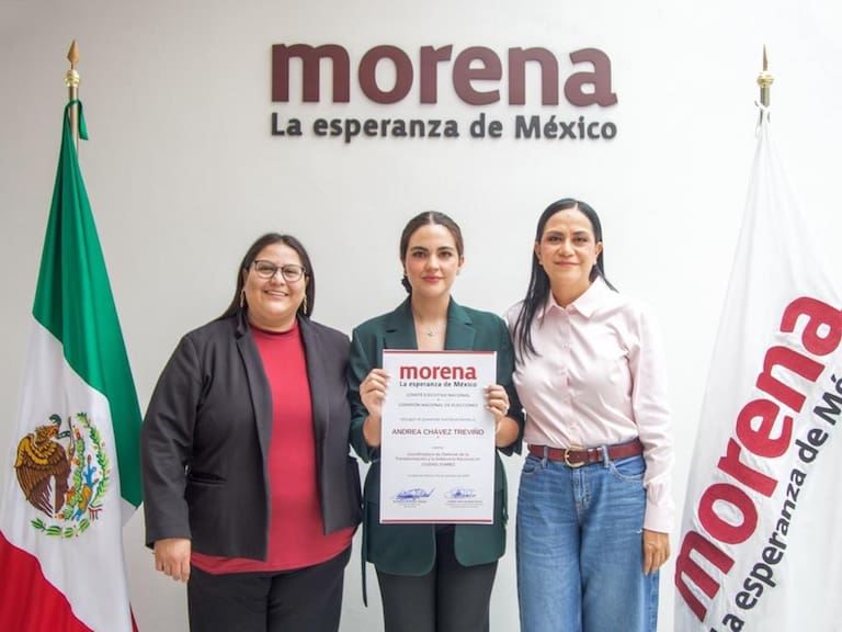 Andrea Chávez fue nombrada coordinadora Municipal de la Defensa de la Transformación y la Soberanía Nacional en Ciudad Juárez, Chihuahua.