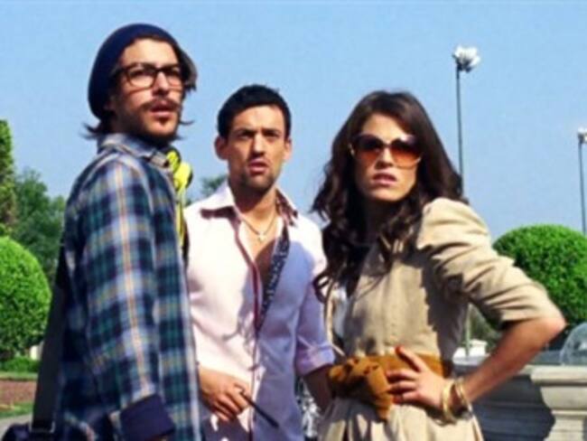 Cine mexicano. Leonardo Zimbrón, productor de cine; Elizabeth Valdés, actriz. 04/04/13