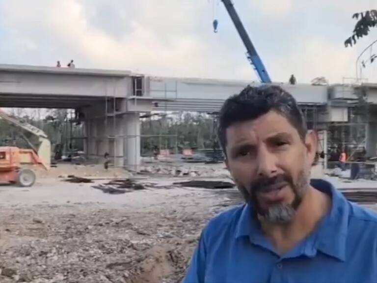 La invitación a conocer la ilegalidad en que opera el Tren Maya es para todos los actores políticos, para que sepan de qué hablan, señala el buzo y ambientalista José Urbina