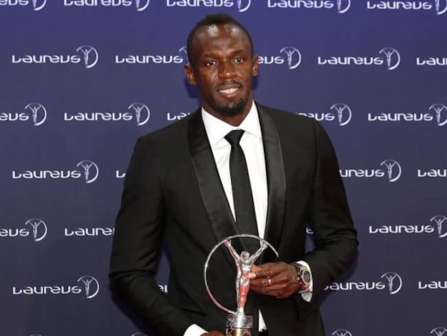#AsíSopitas: Usain Bolt fue elegido como deportista del año en los Premios Laureus