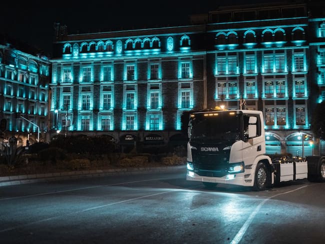 Scania México presenta su primer camión 100% eléctrico
