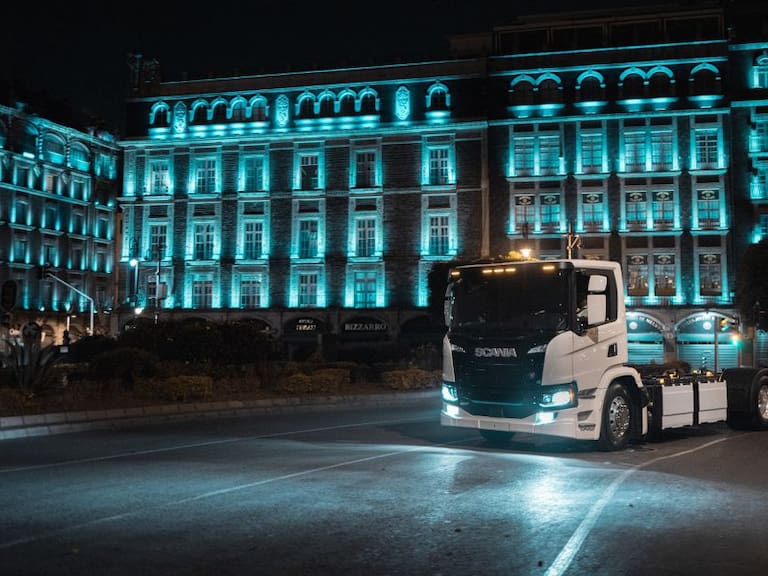 Scania México presenta su primer camión 100% eléctrico