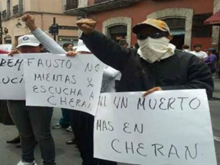Protegen policía municipal y crimen organizado a talamontes en Cherán