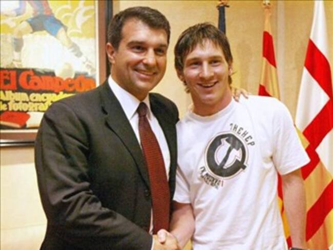 Muchos clubes quisieron a Messi y se quedó; Leo es el Mesías: Laporta