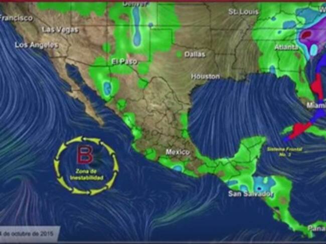 Pronóstico del tiempo del 03 y 04 de octubre