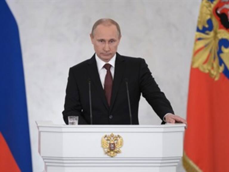 Firma el presidente Vladímir Putin, ley de adhesión de Crimea a Rusia