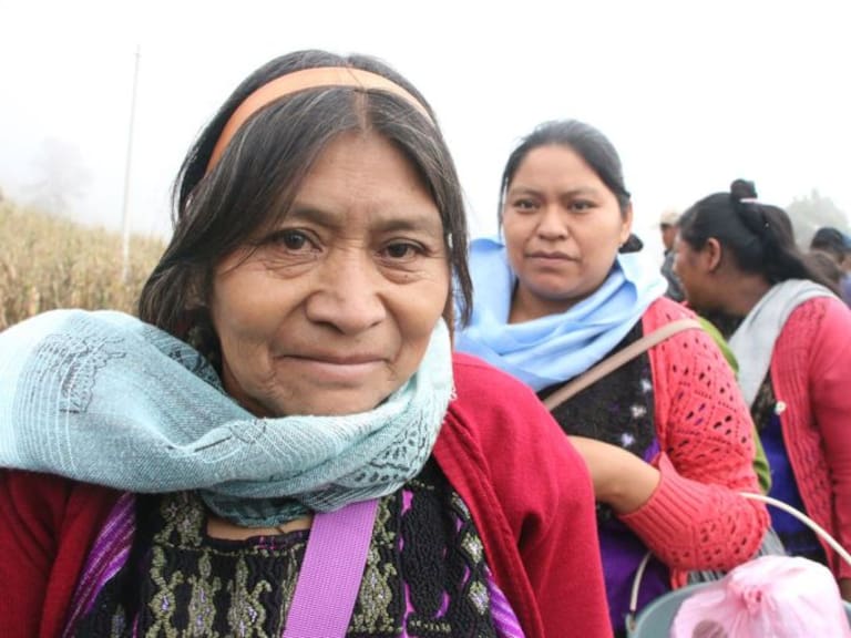Olvidan a caravana de indígenas en Chiapas