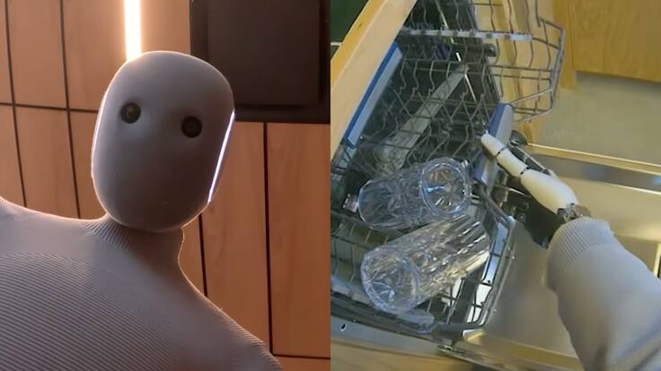 NEO, el robot humanoide de 1X que limpia tu casa… a cambio de tu privacidad