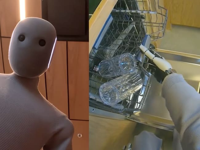 NEO, el robot humanoide de 1X que limpia tu casa… a cambio de tu privacidad